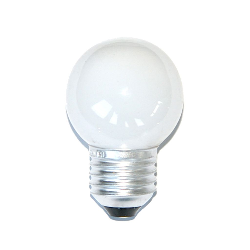 1 x Glühbirne Glühlampe Tropfen 15W 15 Watt E27 Opal Weiss Produktbild 