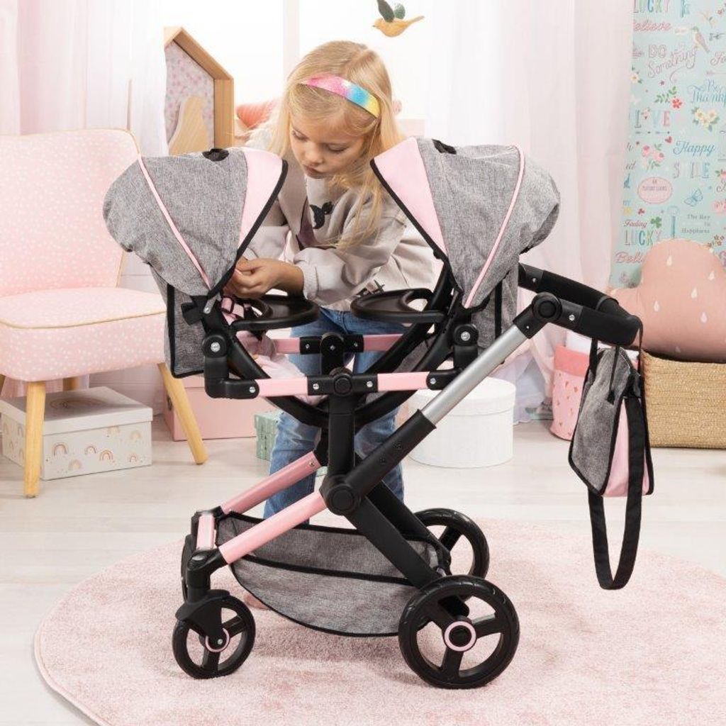 Bayer Design Zwillingspuppenwagen Xeo Twin, Tasche, Produktbild 5