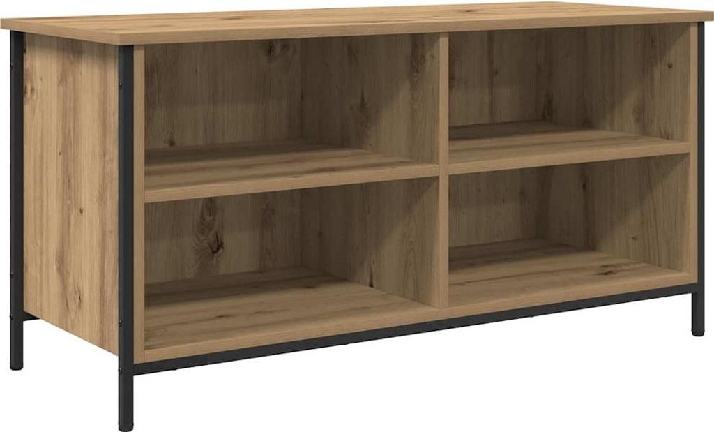 vidaXL TV-Schränk Artisan-Eiche 100 x 40 x 50 cm Holzwerkstoff
