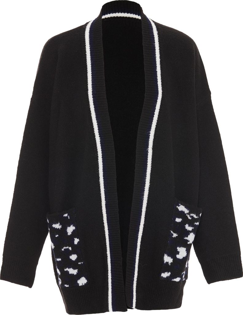 IMANE damen strickjacke - schwarz, M