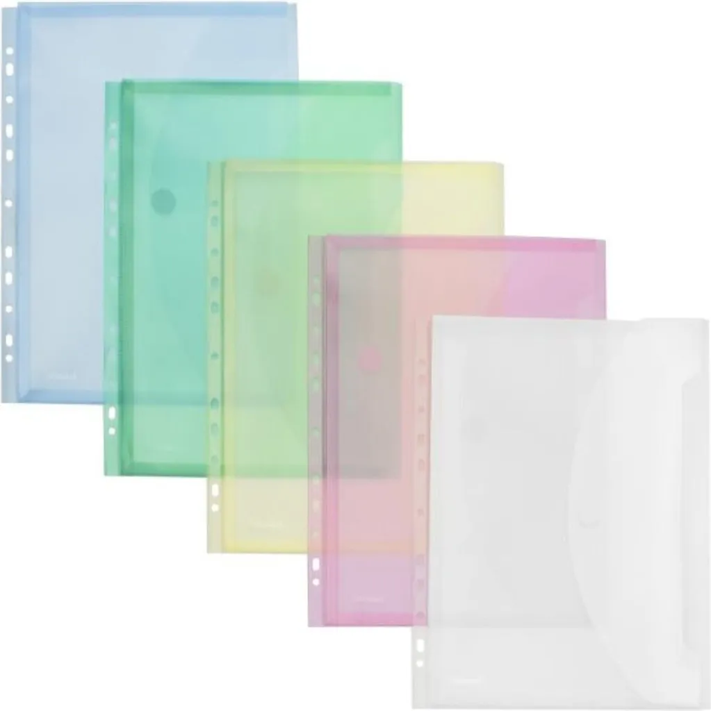 FolderSys 40109-94 Pochettes A4 avec Soufflet et Bord de Classement 10er