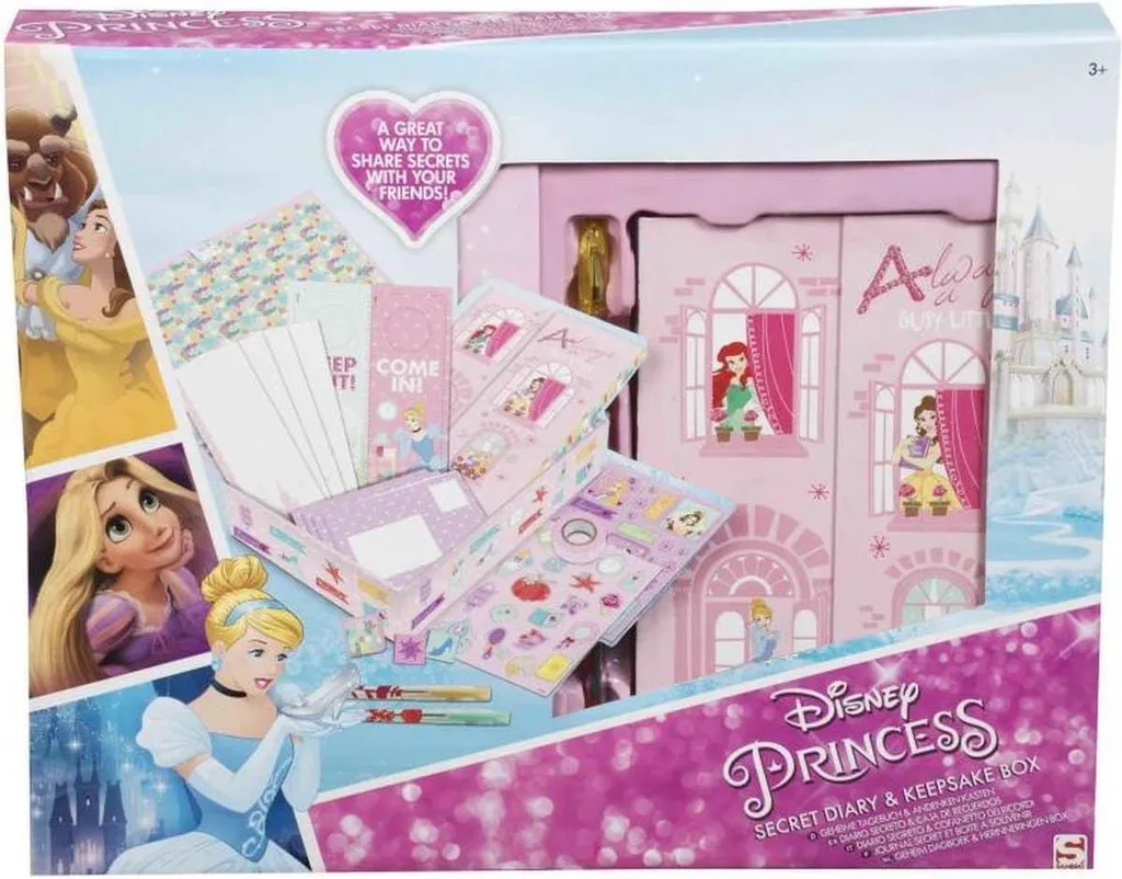 Journal intime pour enfants Disney : l'accessoire idéal pour secrets