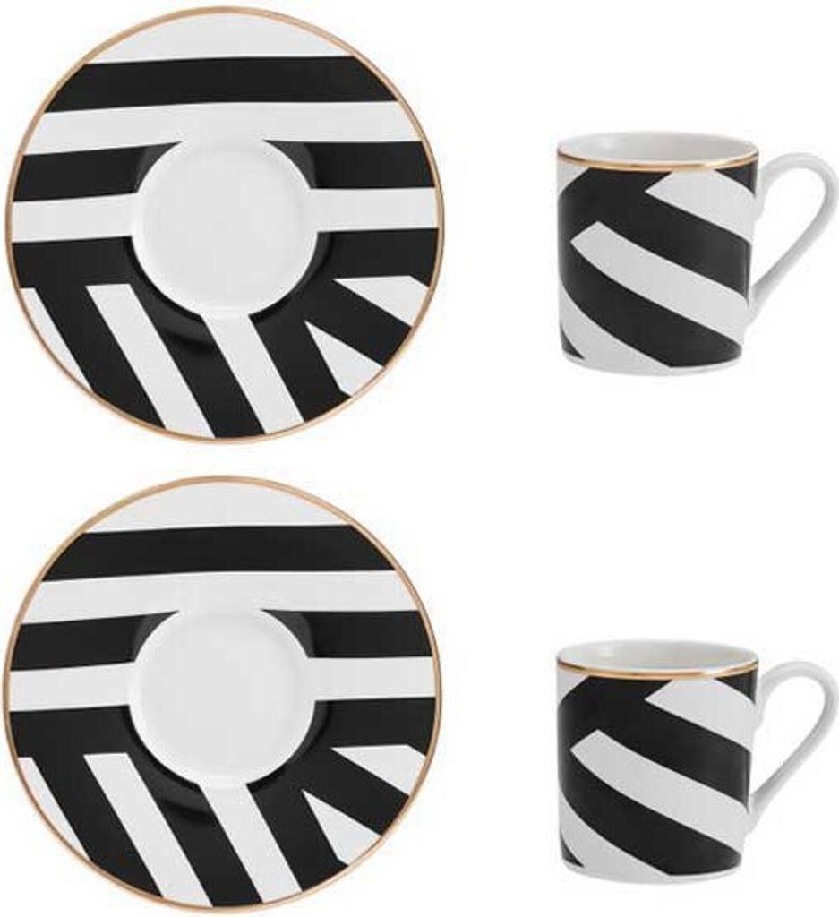 Mikasa Luxe Deco Set de cup and saucer de espresso in Obrázek produktu 