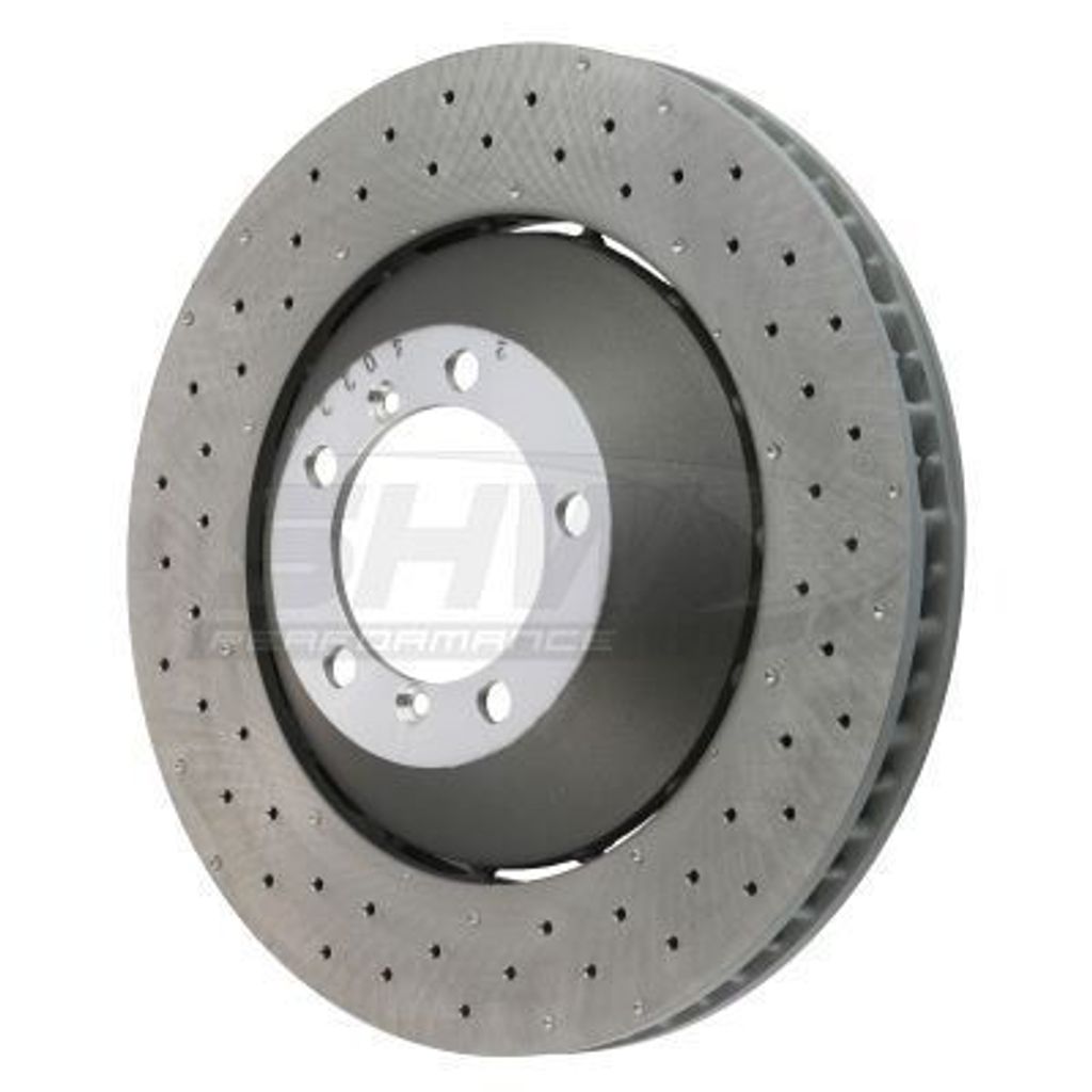 SHW Performance Bremsscheibe Vorne Rechts für PORSCHE 911 (997) 380mm PFR41287