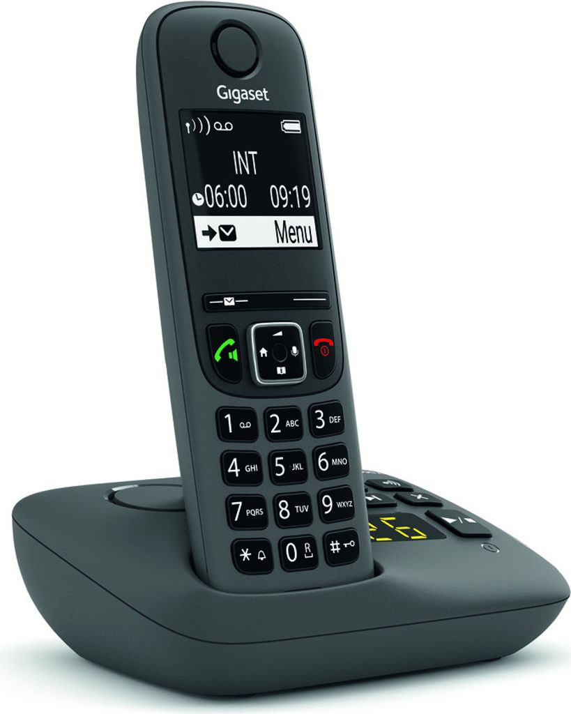 AE690A Anthrazit Schnurloses Telefon Produktbild 5