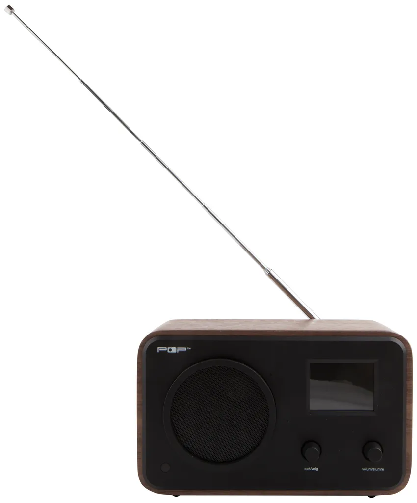 Radio de Table Numérique DAB+ avec Bluetooth Sahaga POPradio Bois Noyer - 5