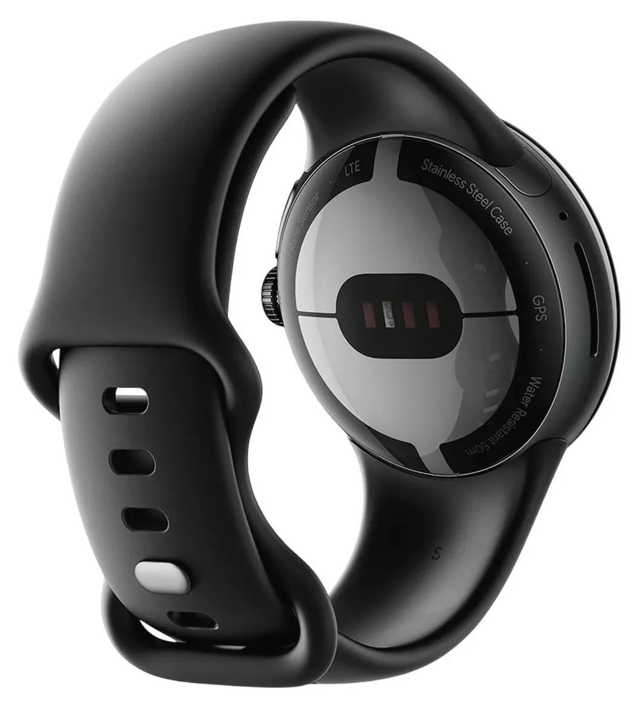 Bracelet Sport Noir pour Google Pixel Watch Idéal Fitness et Yoga