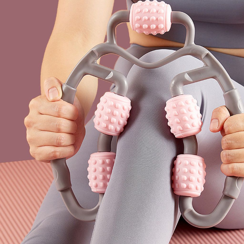 Bein Massagegerät, Muskel Massageroller, 5 Räder Produktbild