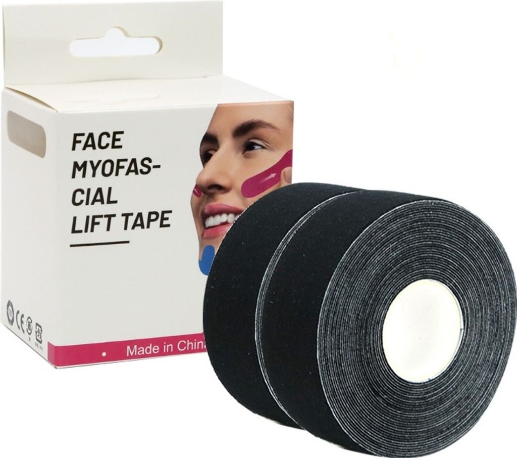 INF Hautfarbenes Facelifting-Tape – 2,5 cm x 5 m (Comfort Produktbild 