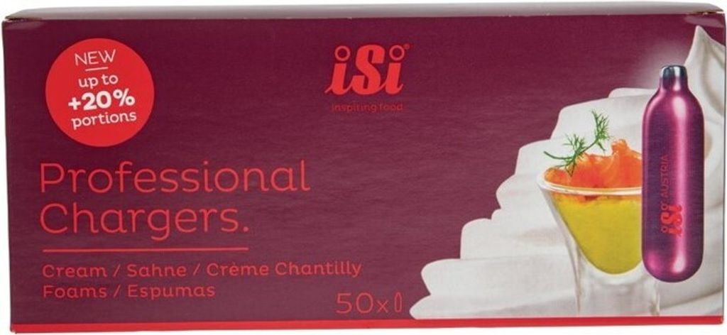 iSi Professional Nabíječky Gastro krémové nabíječky 420g - Obrázek produktu 4