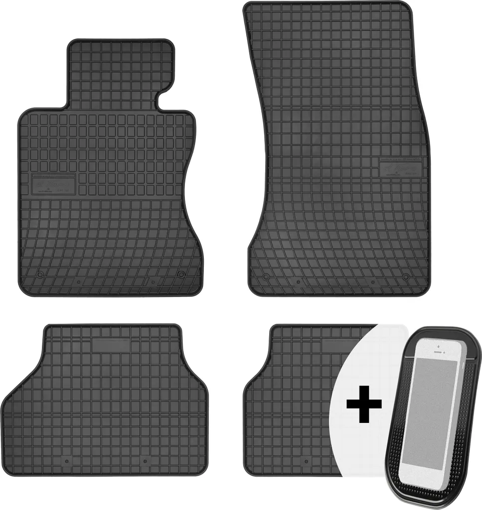 Tappetini Auto BMW Serie 5 E60 E61 (2003-2010) Gomma Anti-Fango