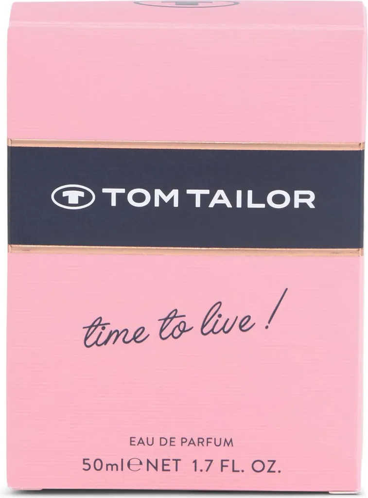 Tom Tailor Time to Live Parfum 50ml Mandarine et Muguet vert pour Femme