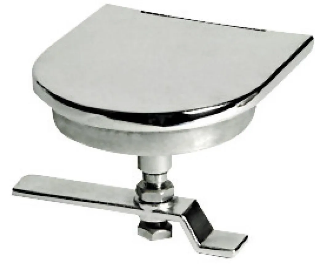 Lève-plancher AISI 316 115x110 mm - Poignée encastrable inox pour bateau