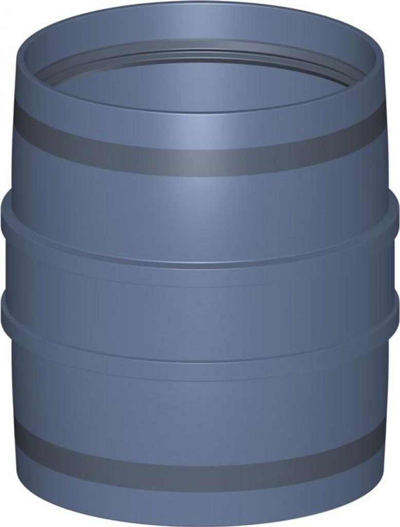 Poloplast POLO-KAL XS, doppio manicotto, DN 110, 1 pz. Immagine del prodotto 