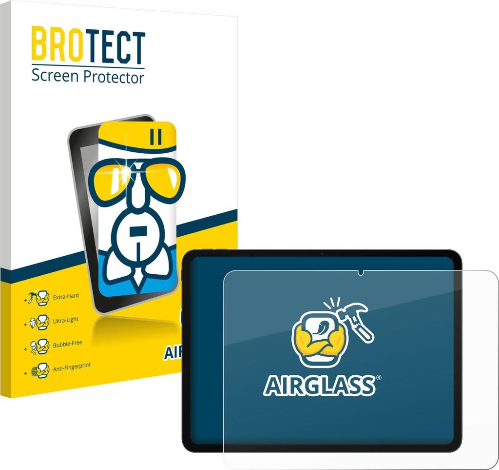 BROTECT Schutzglas für OnePlus Pad Go 2 Schutzfolie Panzer Folie Glas Display Schutz klar