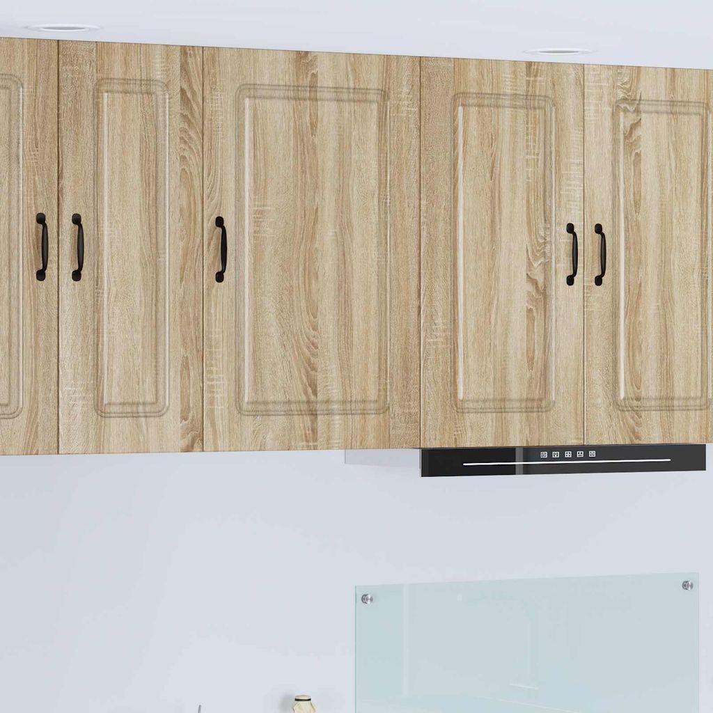 "Schlussverkauf" Küchenschrank/Sideboard - 1 pc - Aufbewahrungsschrank moderne - Kalmar Sonoma-Eiche 50x31x80 cm Holzwerkstoff C10355
