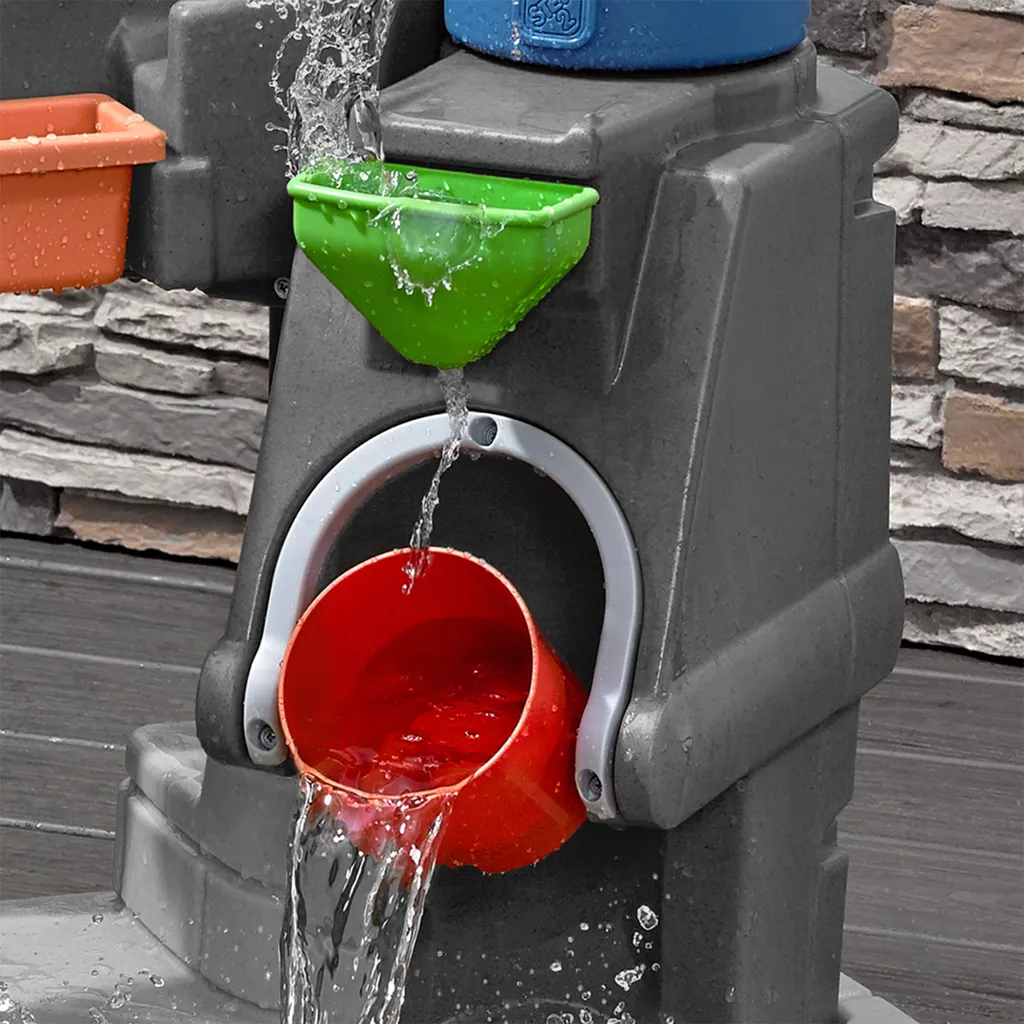 Step2 Pump & Splash Discovery Stone Pond Table d'Eau Grise Enfants - 5