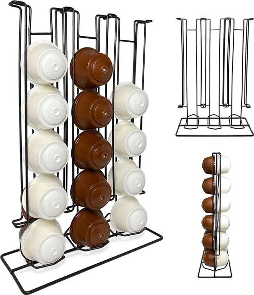 Organisateur de cuisine compact en acier robuste pour petits espaces