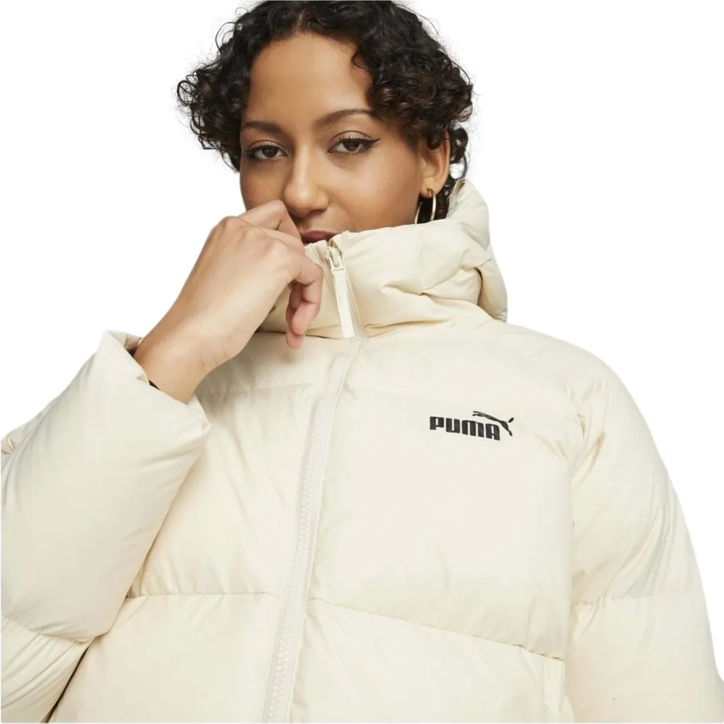 Veste Puma beige en coton stretch confortable taille M - 2