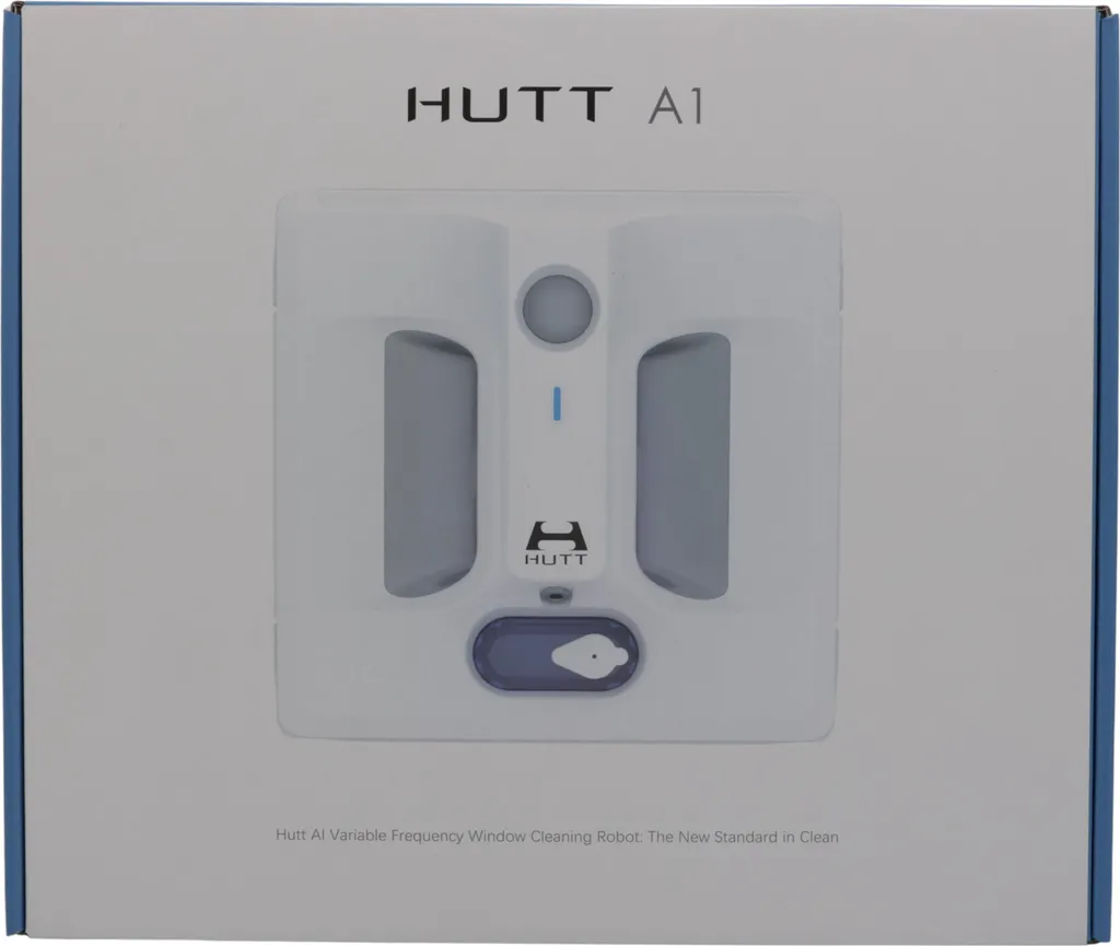 HUTT A1 Robot nettoyeur de vitres ultra-fin à pulvérisation d'eau