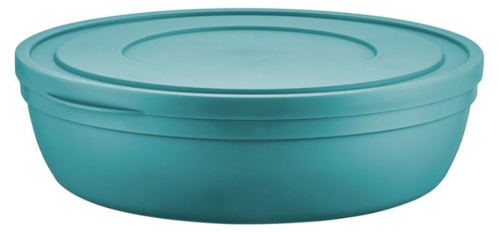 Contenitore piatto con coperchio da 6,0 L - salvaspazio e Immagine del prodotto 