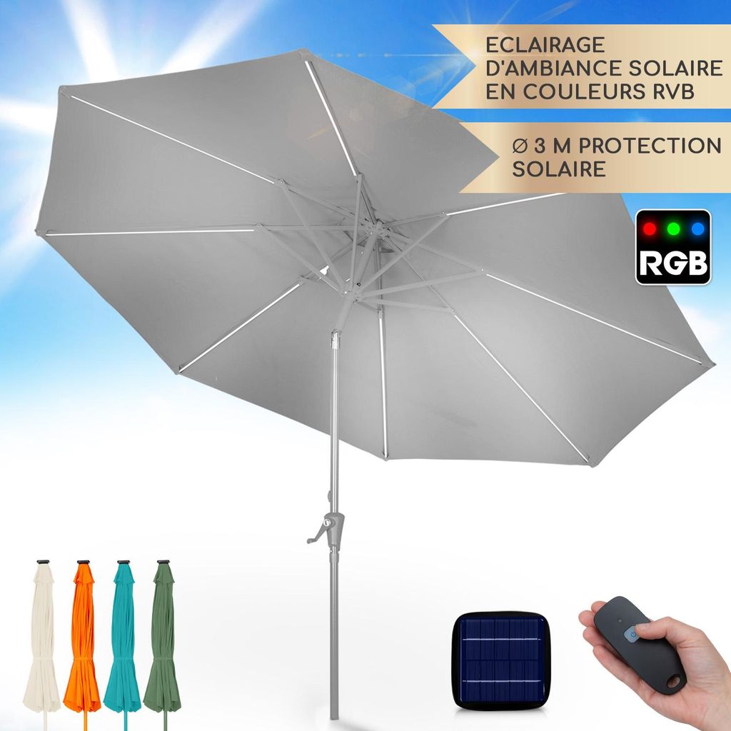 Blumfeldt Parasol de Jardin Exterieur et Balcon, Panneaux Image du produit 
