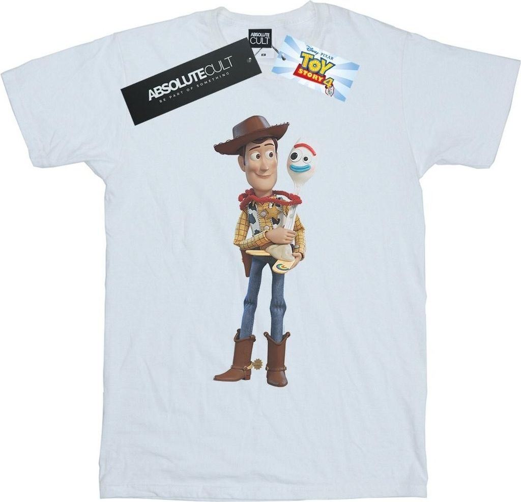 Disney - "Toy Story 4" T-Shirt für Mädchen BI41625 (116) (Weiß)