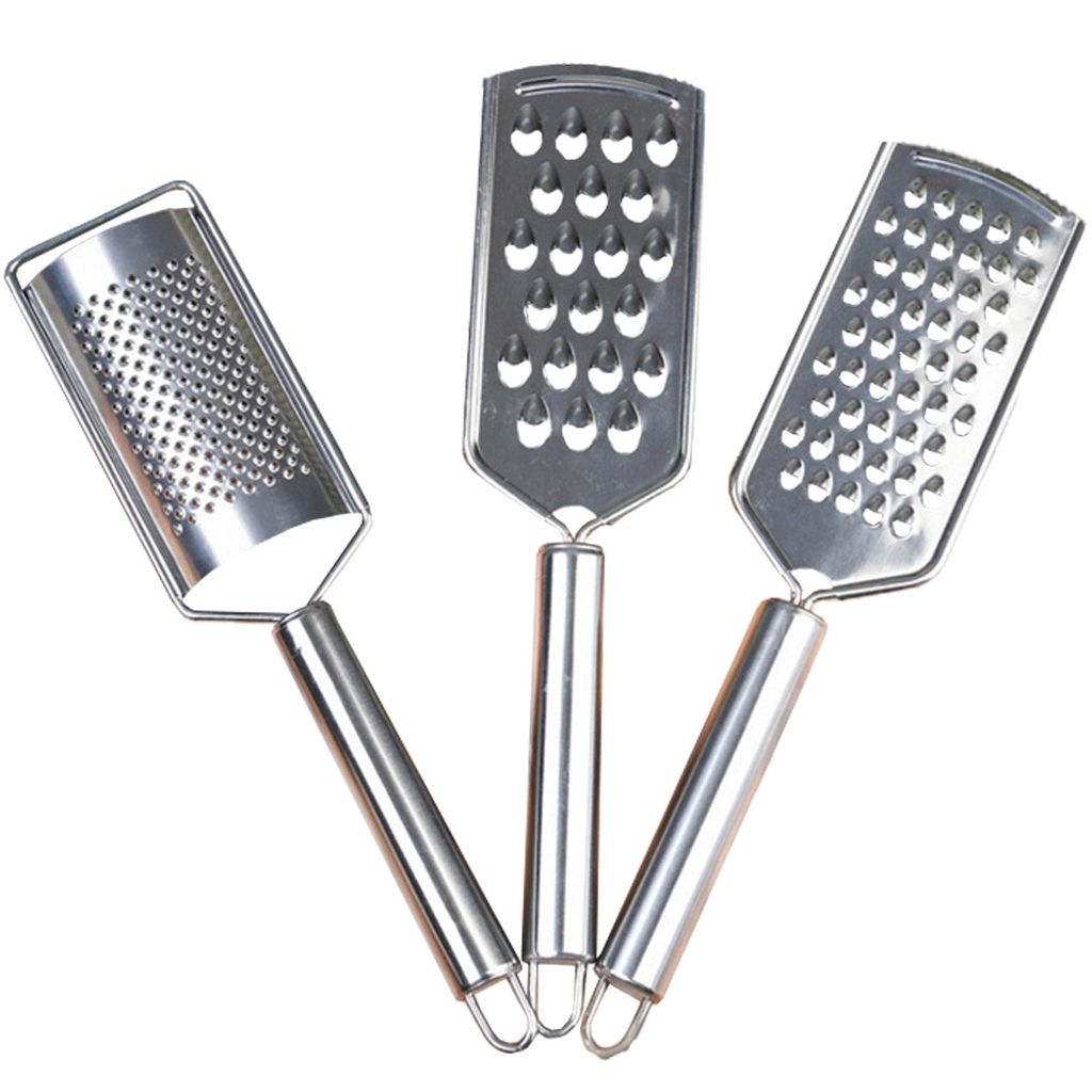 Edelstahl Käsereibe Set, Küchenreibe & Schäler & Schneider Produktbild 