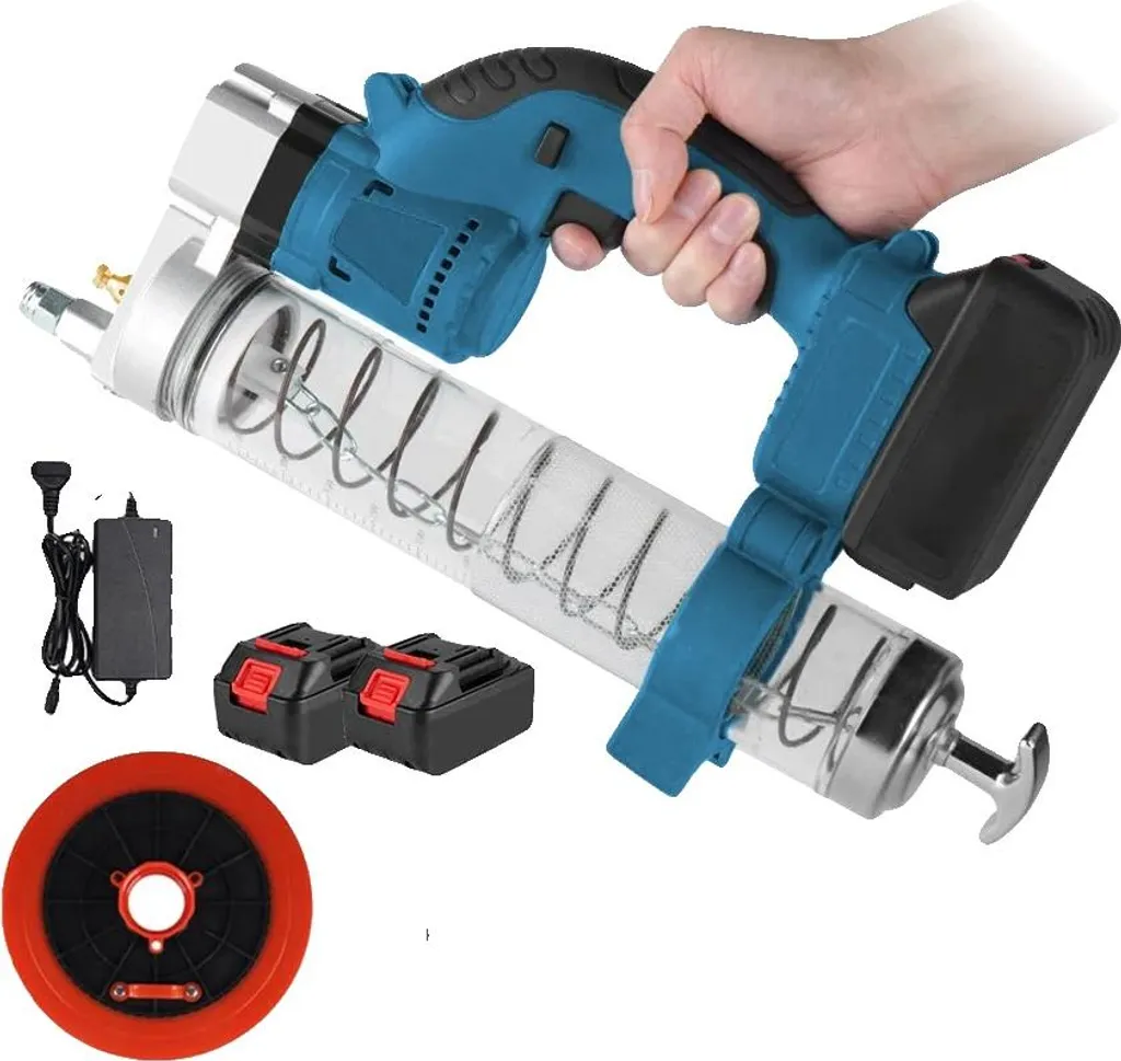 Pistolet à graisse électrique pour entretien engins TP et agricole