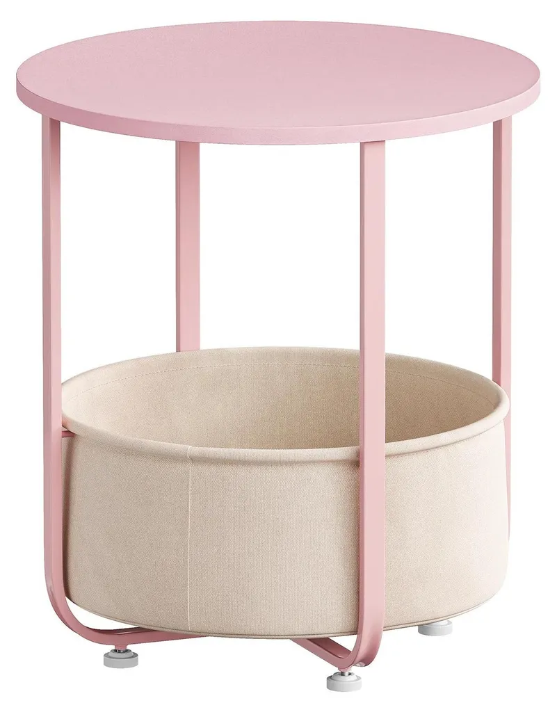 Table d'appoint gain de place avec rangement intégré pour petit appartement