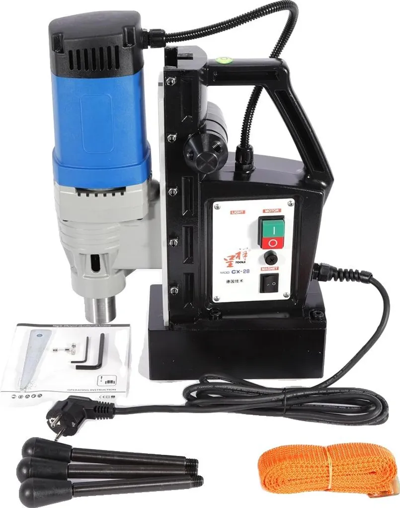 Perceuse magnétique pour construction métallique et charpente acier EU