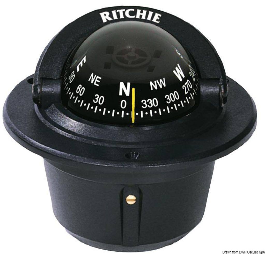 Boussole intégrée RITCHIE Explorer 2" 3/4 noir/noir - Image du produit 