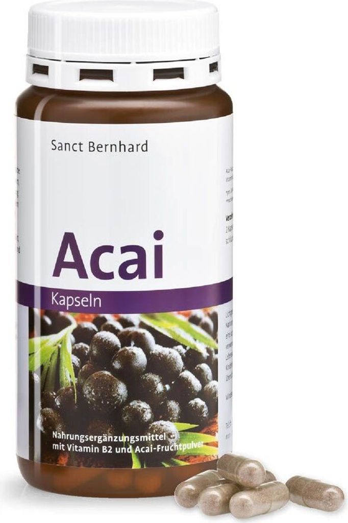 Sanct Bernhard Acai-180 Kapseln Produktbild 