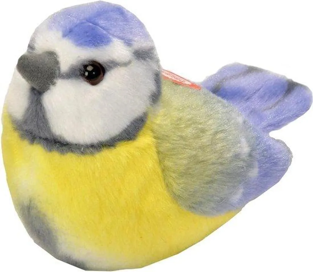 Peluche pigeon réaliste gris de 25 cm - Oiseau en tissu doux pour enfant