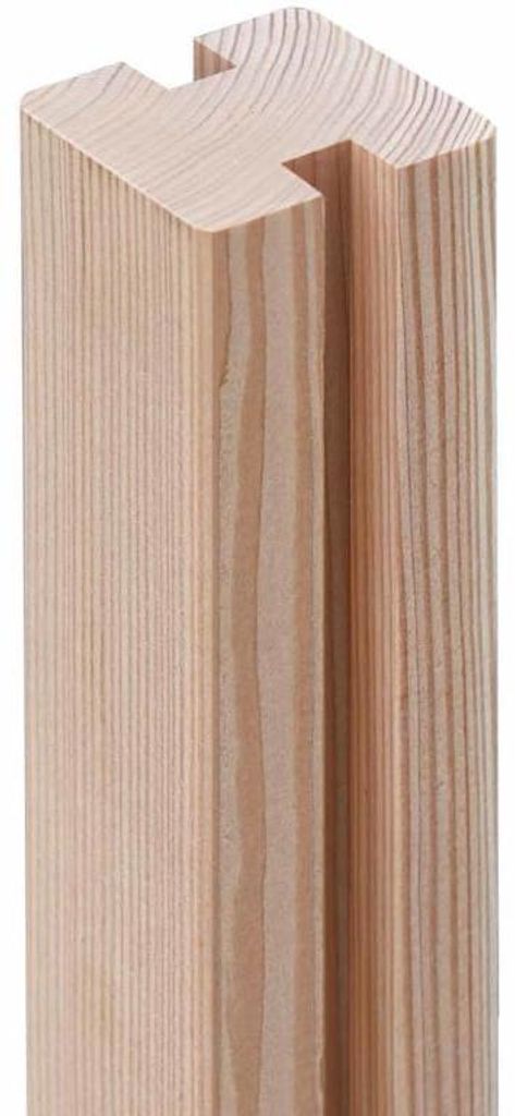 WOODTEX Naturbelassen 10x10 cm Zaunbohlenpfosten, Produktbild 