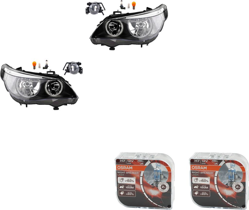 Johns, Scheinwerfer + Osram Night Breaker Laser passend für Produktbild 