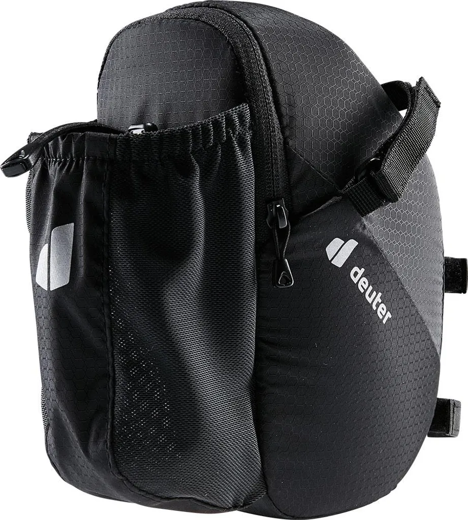 Porte-Bidon Sacoche de Vélo Deuter 1,2L Noir pour Cadre et Guidon VTT
