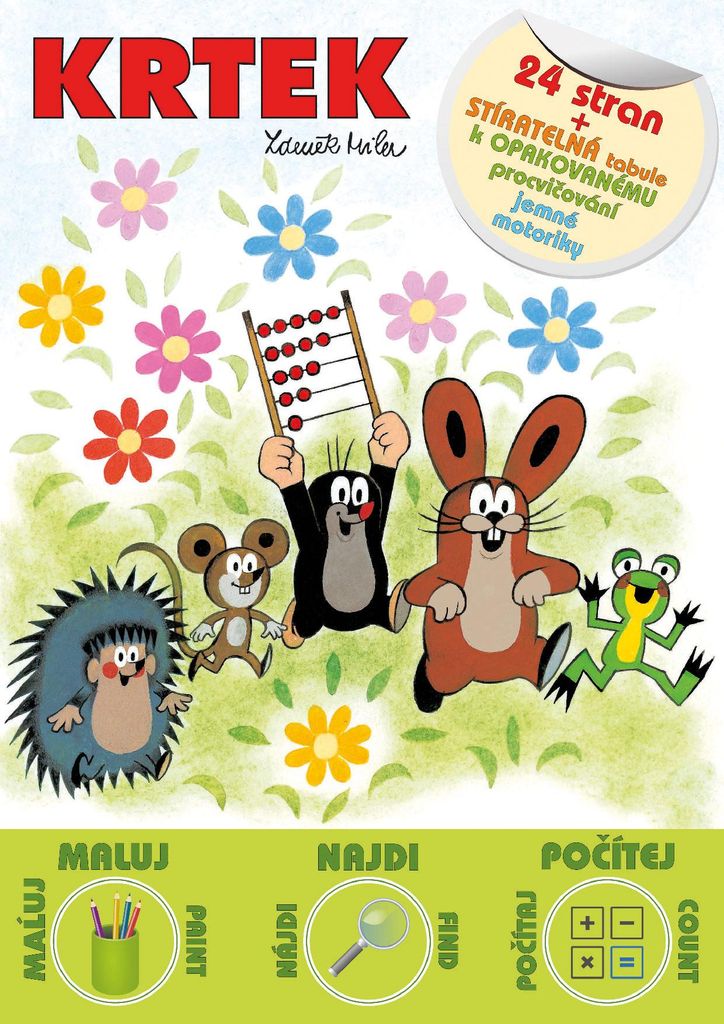 Malbuch A4 Buch Maulwurf Produktbild 
