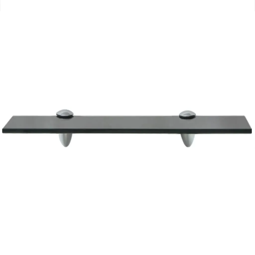 SYFAX Mensola Vetro 40x20x0.8 cm | Eleganza Trasparente per la Casa