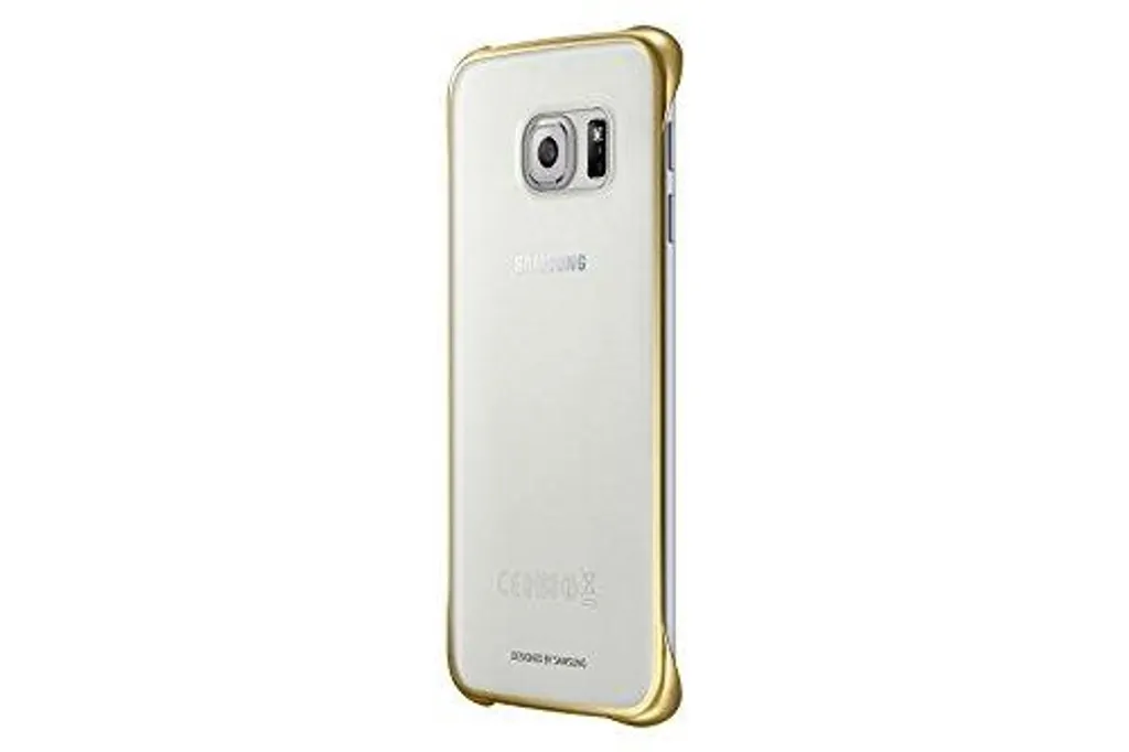 Coque Samsung Galaxy S6 edge dorée : protège l'écran des chutes