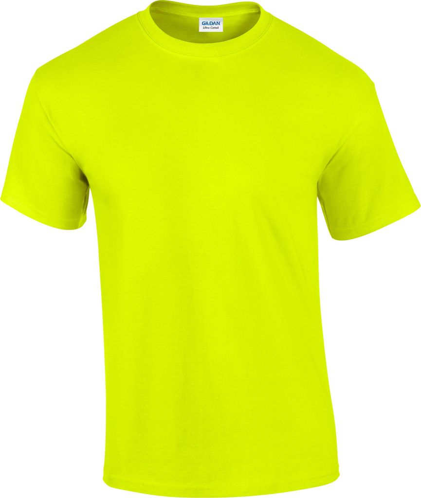 Gildan - T-Shirt für Herren/Damen Uni RW9958 (L) (Sicherheits-Grün)