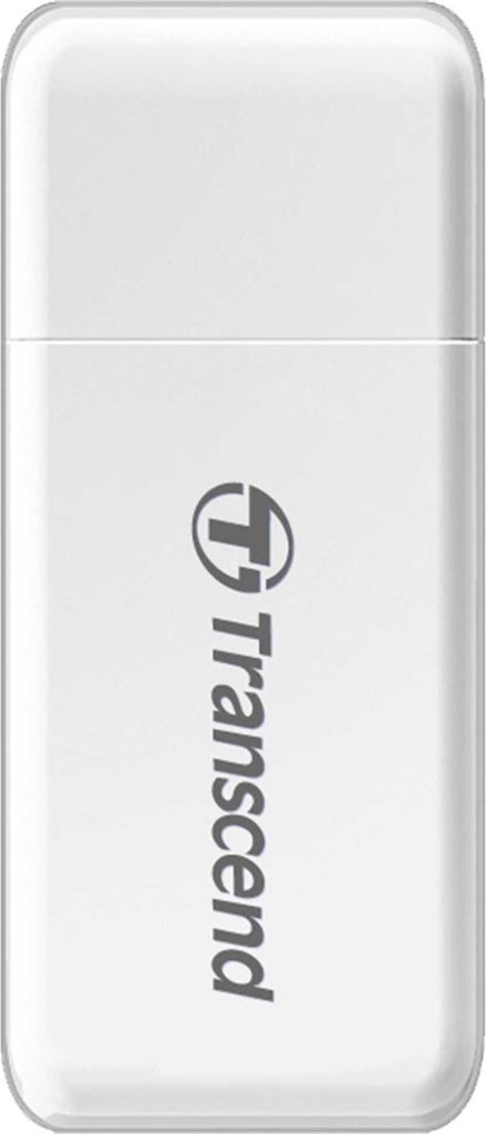 Transcend TS-RDF5W, MicroSDHC, MicroSDXC, SDHC, SDXC, Weiß, Produktbild 