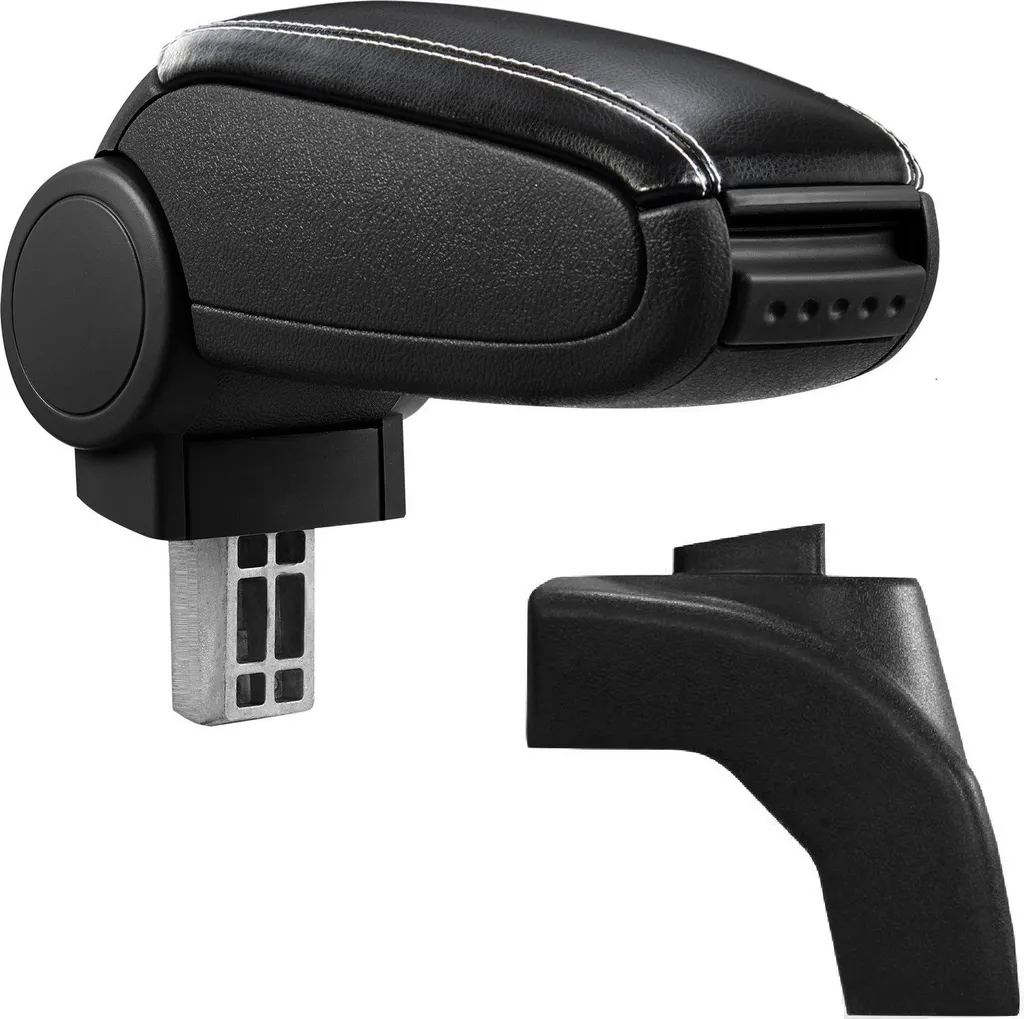 Bracciolo MAL VW Scirocco 3 III in Pelle Nero/Bianco - Comfort Premium