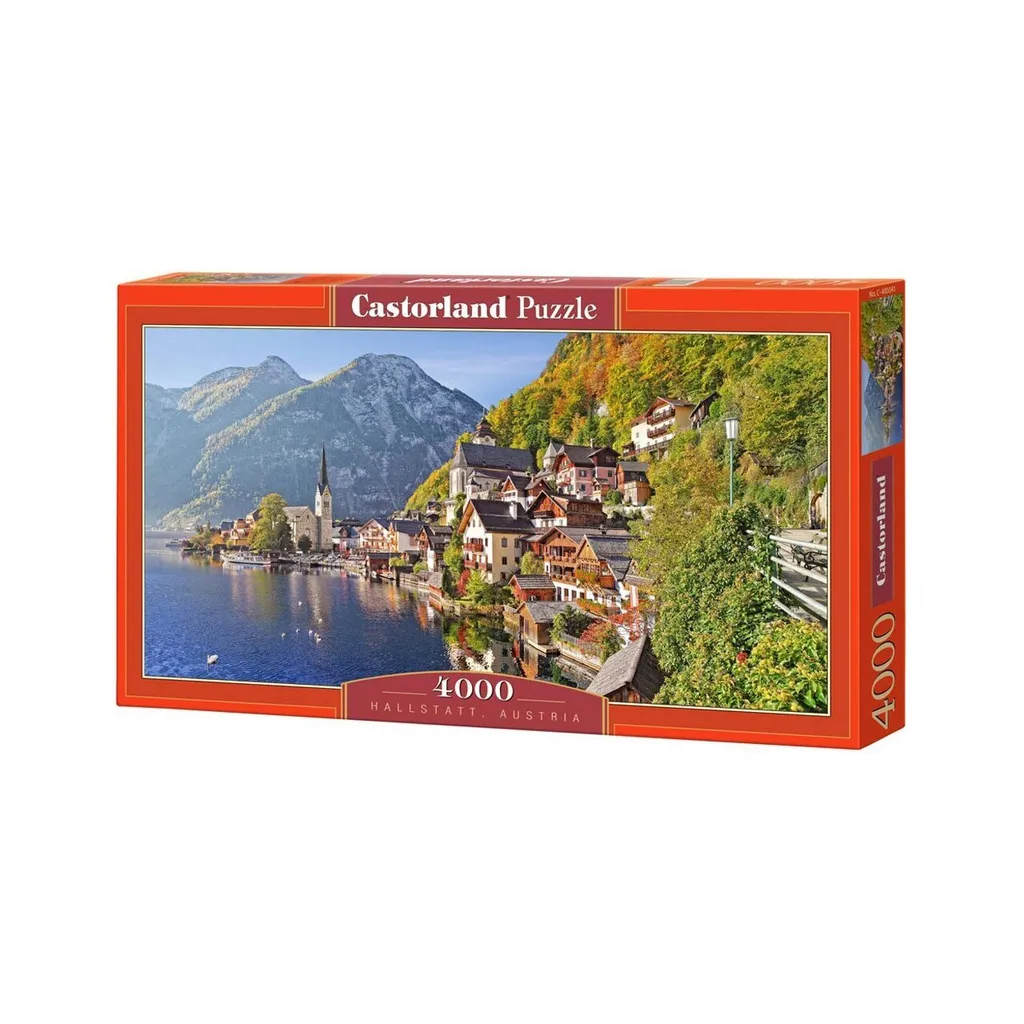 Puzzle 4000 pièces Hallstatt Autriche : Activité détente et patience