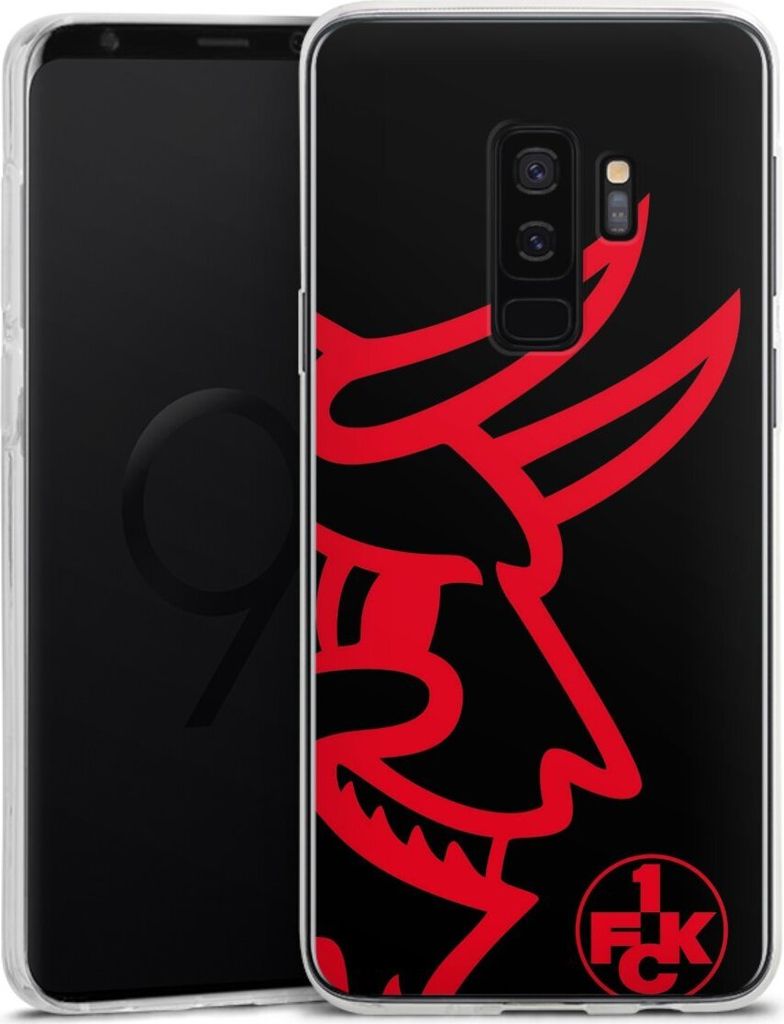 DeinDesign Handyhülle für Samsung Galaxy S9 Plus Silikon Hülle Case Smartphone Schutzhülle 1. FC Kaiserslautern Logo Offizielles Lizenzprodukt