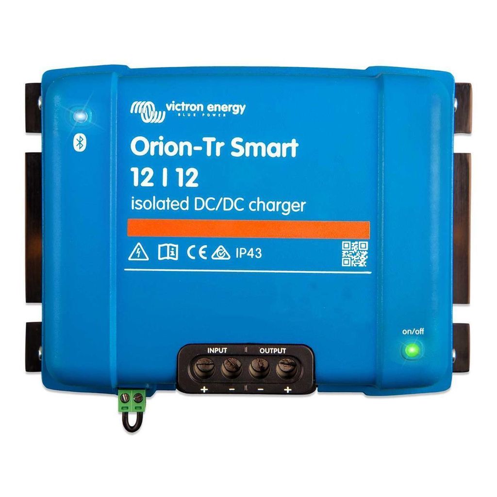 Q-Batteries 12-100 12,8V 100Ah 1280Wh LiFePO4 Batterie + Victron Orion Ladegerät