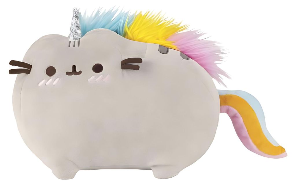 Pusheenicorn Blushing Plush Toy