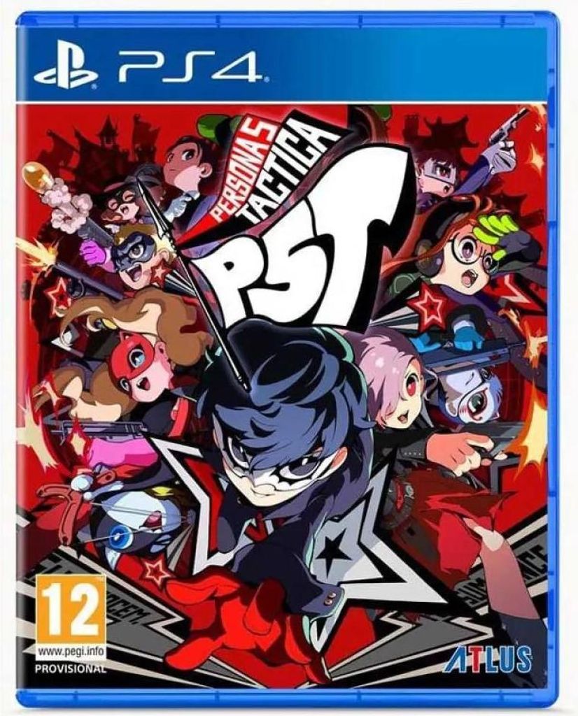 Playstation Games Ps4 Persona 5 Tactica Durchsichtig PAL Durchsichtig PAL