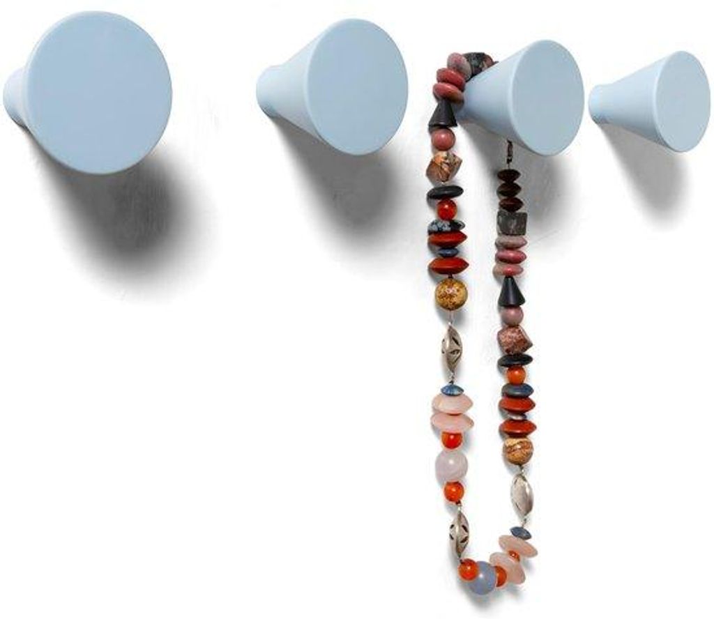 Moderne blaue Wandhaken Rund Design