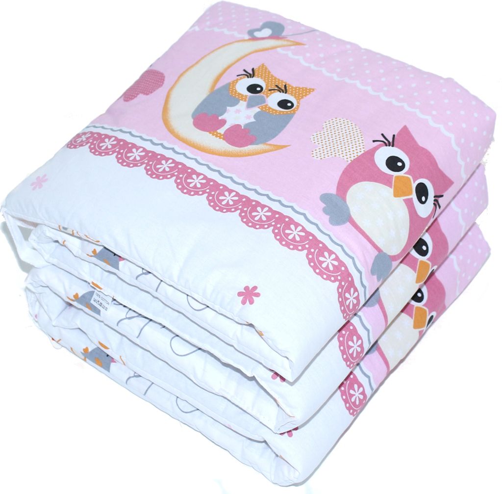 PRIMAWELA Nestchen 190cm Bettumrandung Babybett Baby Kinder Nest Kopfumrandung Zubehör - 9